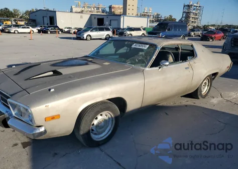1974 Plymouth Satellite from USA, damaged, VIN RP23G4G208836